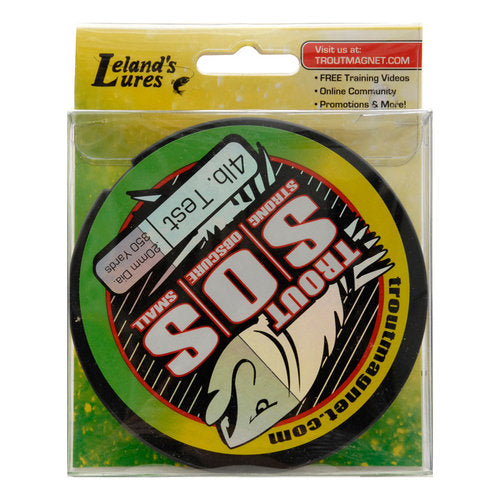 Leland's Trout SOS 4lb Green Line 350yds