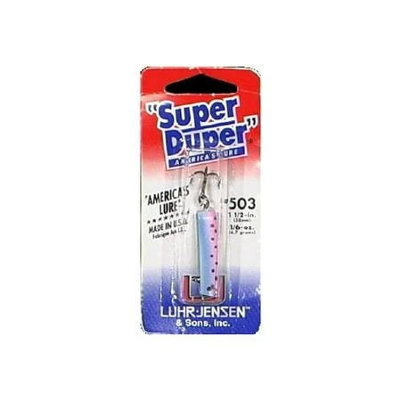 Luhr-Jensen Super Duper 1 1/2" Rainbow Trout