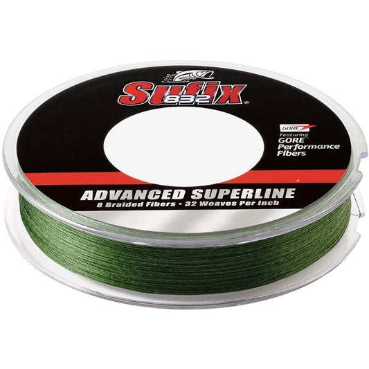 Sufix 832 Braided Line 20lb 150yds Low-Vis Green