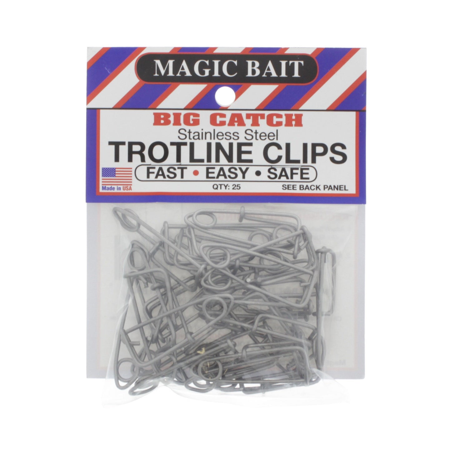 Magic Bait Big Catch Trotline Clips 25 Pack
