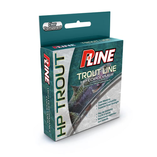 P-Line 2lb Trout Line Clear 150yds