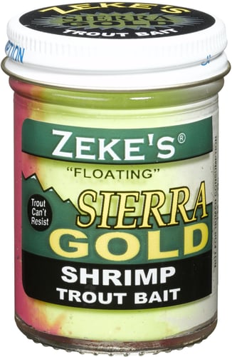 Zeke's Sierra Gold Float Trout Bait Shrimp Cocktail