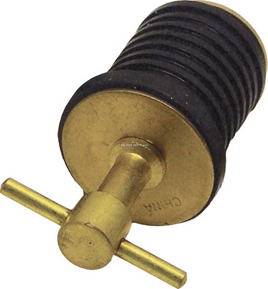 Shoreline Marine Brass Twist Drain Plug