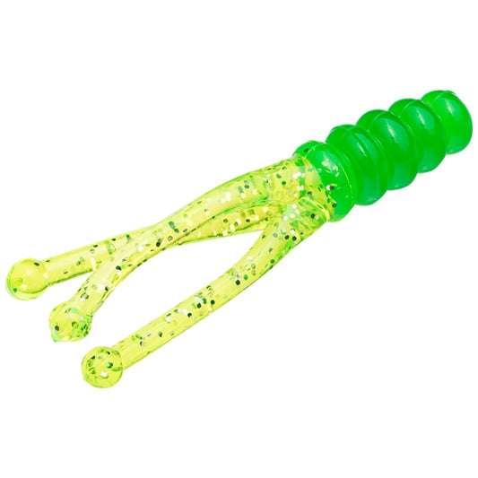 Strike King 2" Joker Electric Lime Pack of 15