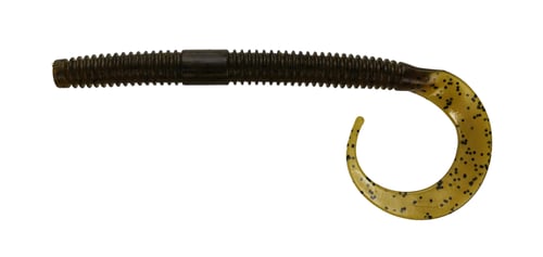 Yamamoto 10" Ichi Worm Floater Grn Pump/Blk Flake