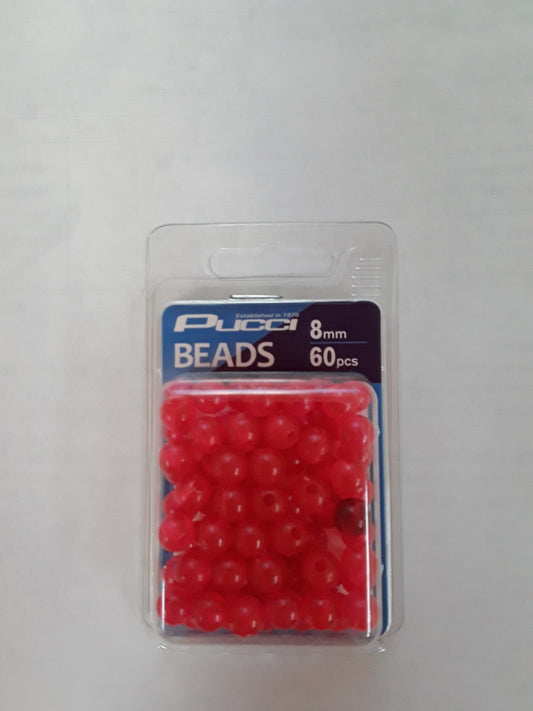 Pucci Beads 8mm Red