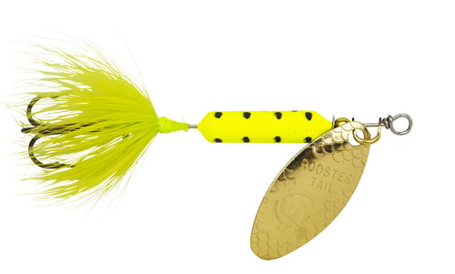 Worden's Rooster Tail Chr Dalmation 1/8oz