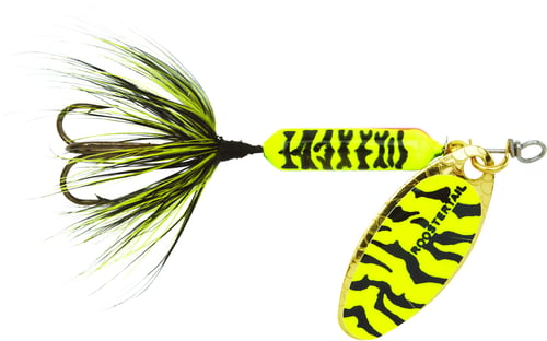 Worden's Rooster Tail Chr Black Tiger 1/8oz
