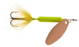 Worden's Rooster Tail Hammered Copper Flo 1/8oz
