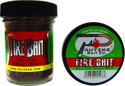 Pautzke Fire Bait Feed Pellet Brown