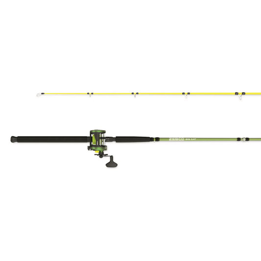 Zebco Big Cat 8FT 2PC Medium Heavy Baitcast Combo