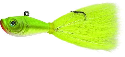 Spro Bucktail Jig 1/4 Crazy Chartreuse