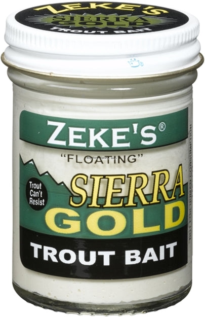 Zeke's Sierra Gold Float Trout Bait White
