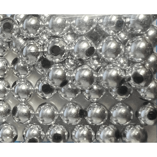 Pucci Beads 8mm Silver