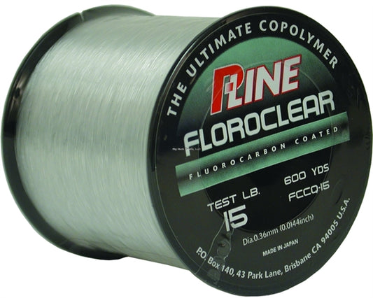 P-Line 15lb Fluoroclear 600yds