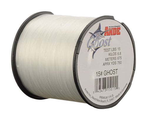 Ande Ghost 1/4lb Spool 15lb Test