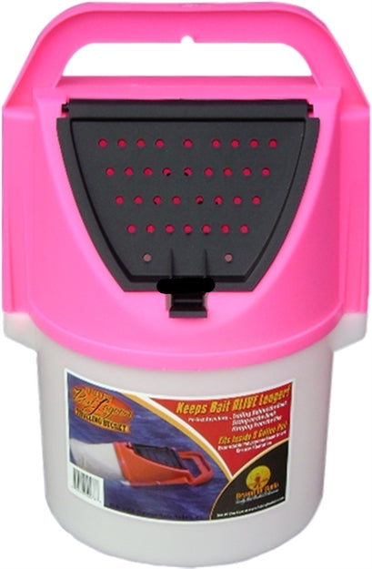 Challenge Bait Lagoon Bait Bucket Pink