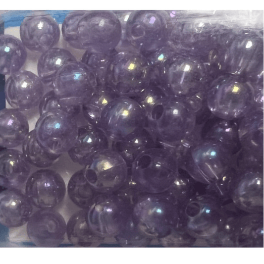 Pucci Beads 8mm Chart/Purple