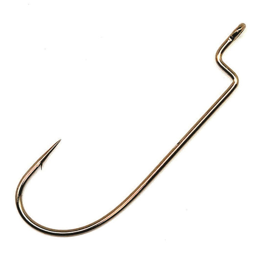 Gamakatsu Offset Shank Worm Size 1/0 Pack of 6