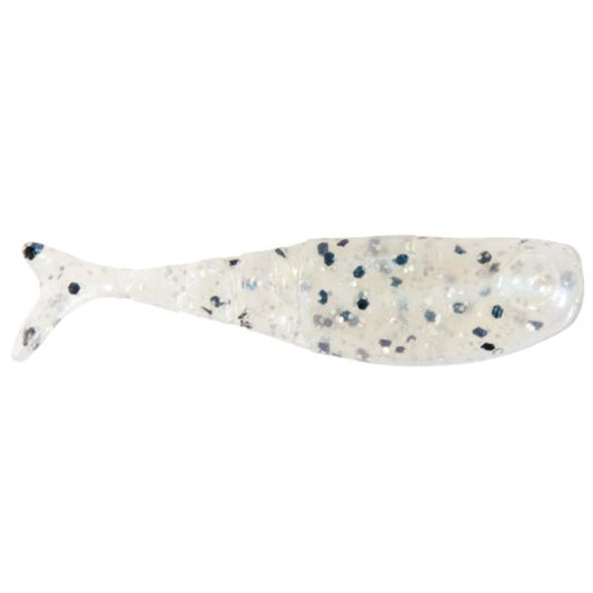 Zman 1.75" Shad FryZ Blue Glimmer Sparkle 8 Pack