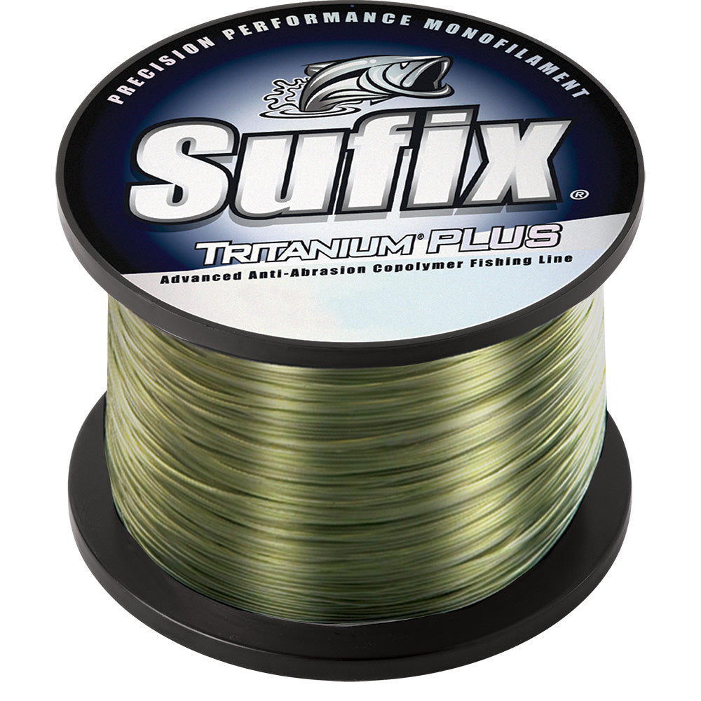 Sufix Tritanium Plus 12lb Dark Green Monofilament 1200yds