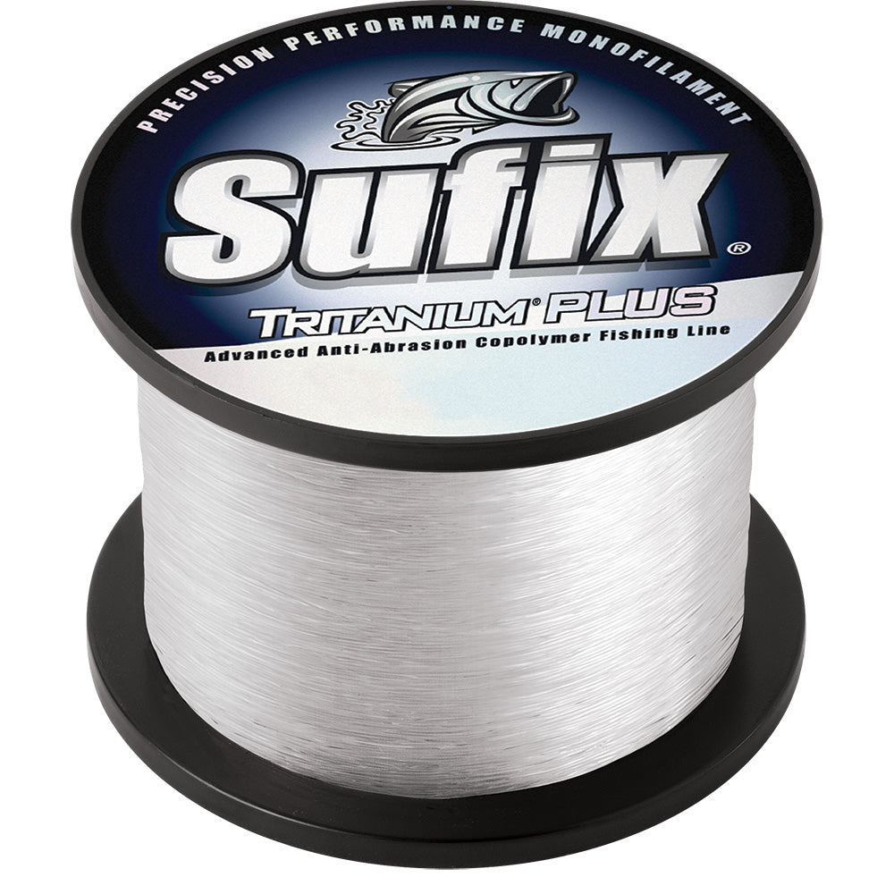 Sufix Tritanium Plus 25lb Clear Monofilament 535yds