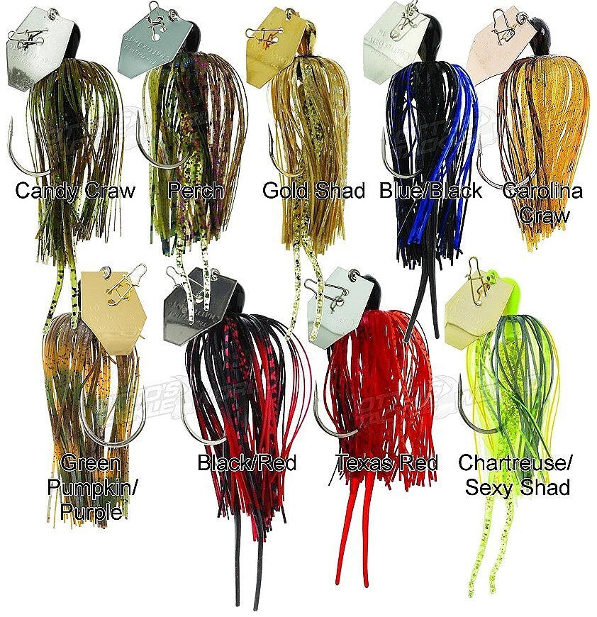 ZMan Chatter Bait 3/8oz Black Blue