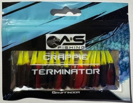 A&S Crappie Terminator 15 Count Gryffindor