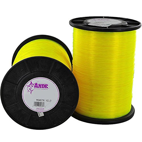 Ande Monster 1/2lb Spool Yellow 40lb Test