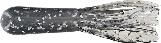 Big Bite 1.5" Crappie Tube Smoke/Sparkle 10 Pack