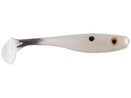 Big Bite 7" Suicide Shad Pearl 2 Pack