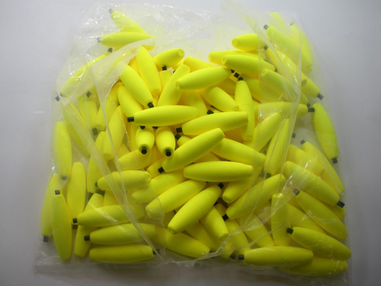 Comal 3" Cigar Peg Floats 100 Pack Yellow