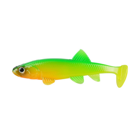 Fishlab 4" Soft Weedless Minnow Firetiger