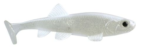 Fishlab 4" Soft Weedless Minnow Pearl White
