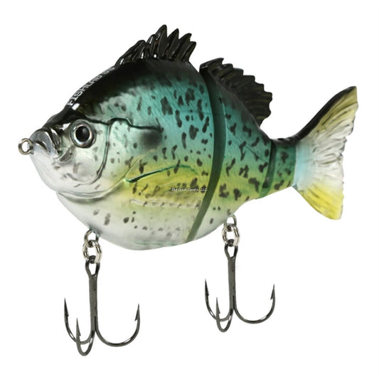 Fishlab 5" Black Crappie Hard Swimbait
