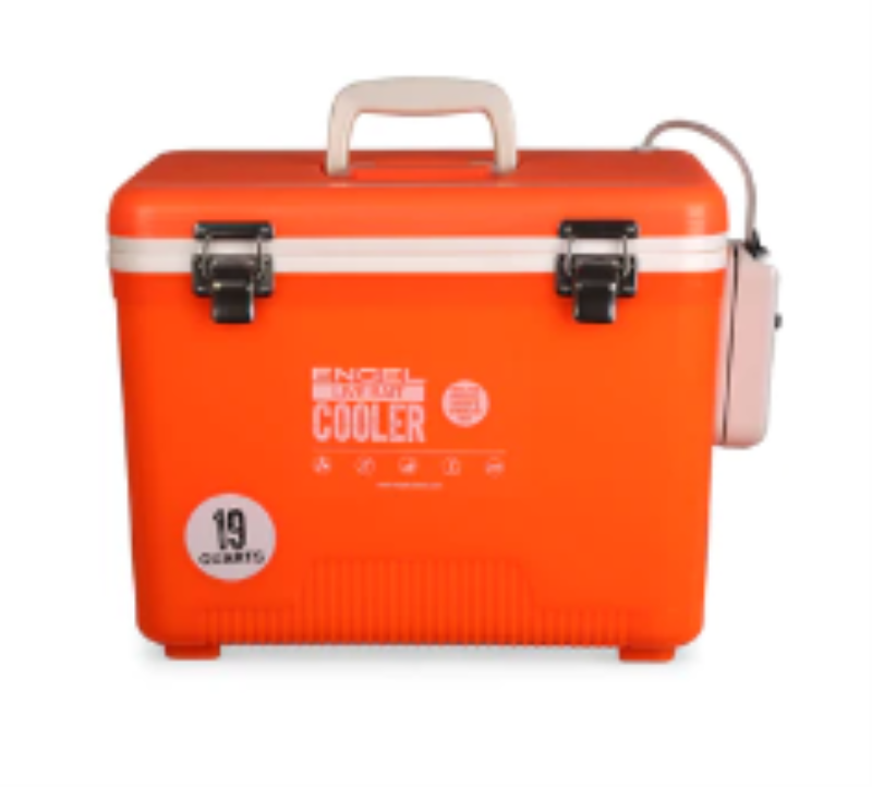 Engel 30qt Bait Cooler ENGLBC30-N-OHV Hi-Vis Orang