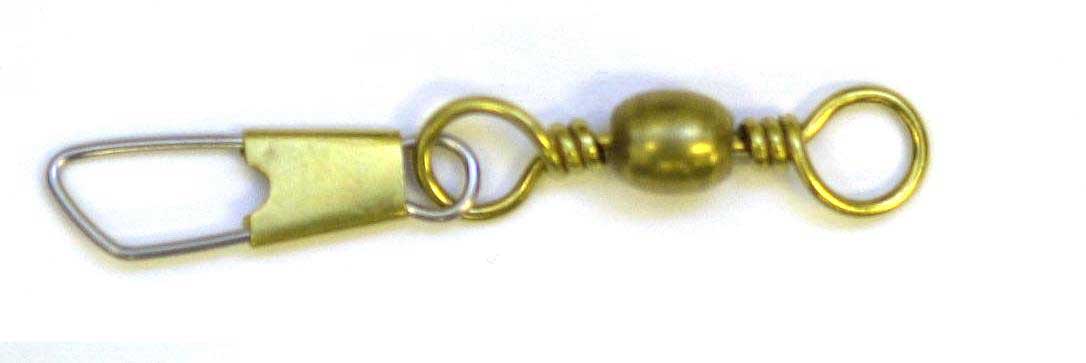 FJ Neil Brass Snap Swivels Size 7 Bag of 12 Packs