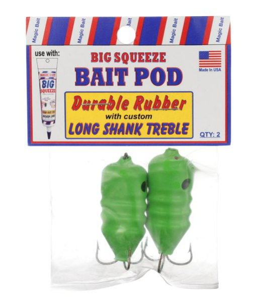 Magic Bait Big Squeeze Bait Pod 2 Pack