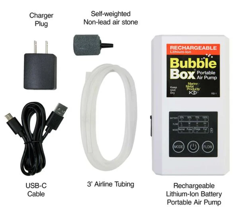 Marine Metal Rechargeable Lithium-Ion Bubble Box R