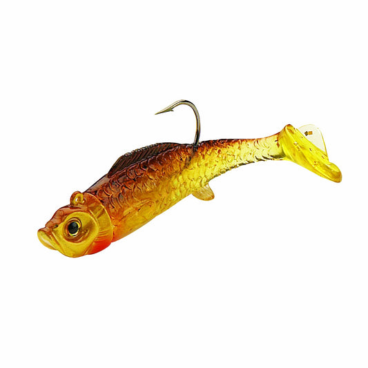 Northland Mimic Minnow Shad 1/16 Gold Shiner Card of 6