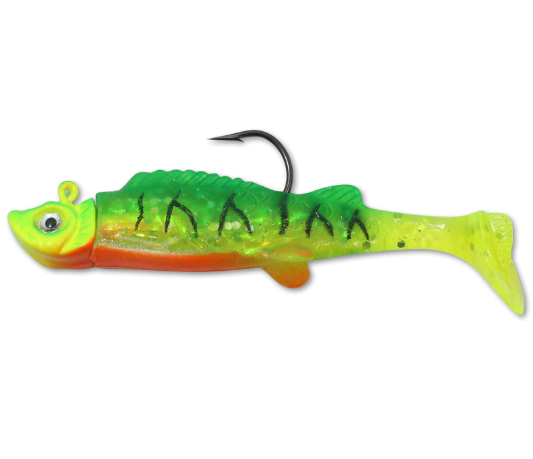 Northland Mimic Minnow Shad 3/8 Firetiger Card of 6