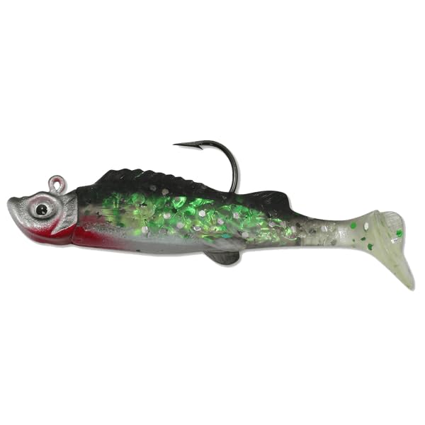 Northland Mimic Minnow Shad 3/8 Silver Shiner Card of 6