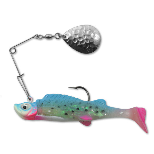 Northland Mimic Minnow Spin 1/8 Glow Rainbow