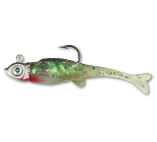 Northland Mimic Minnow Fry 1/16 Silver Shiner Bag of 6 Packs