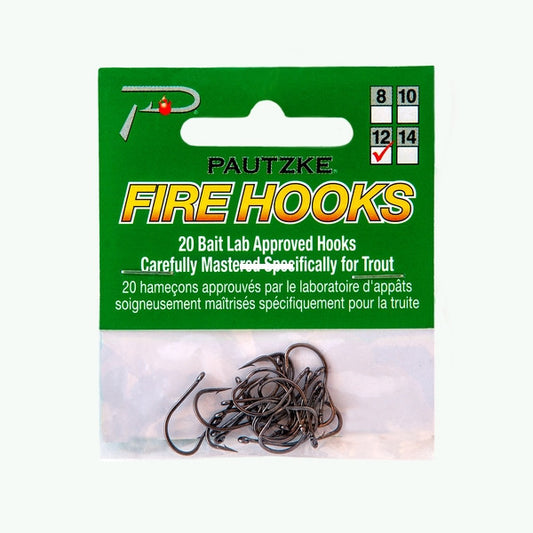 Pautzke Fire Hooks Size 12