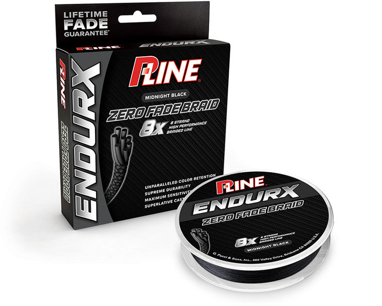 P-Line EndurX Zero Fade 30lb 150yds Midnight Black