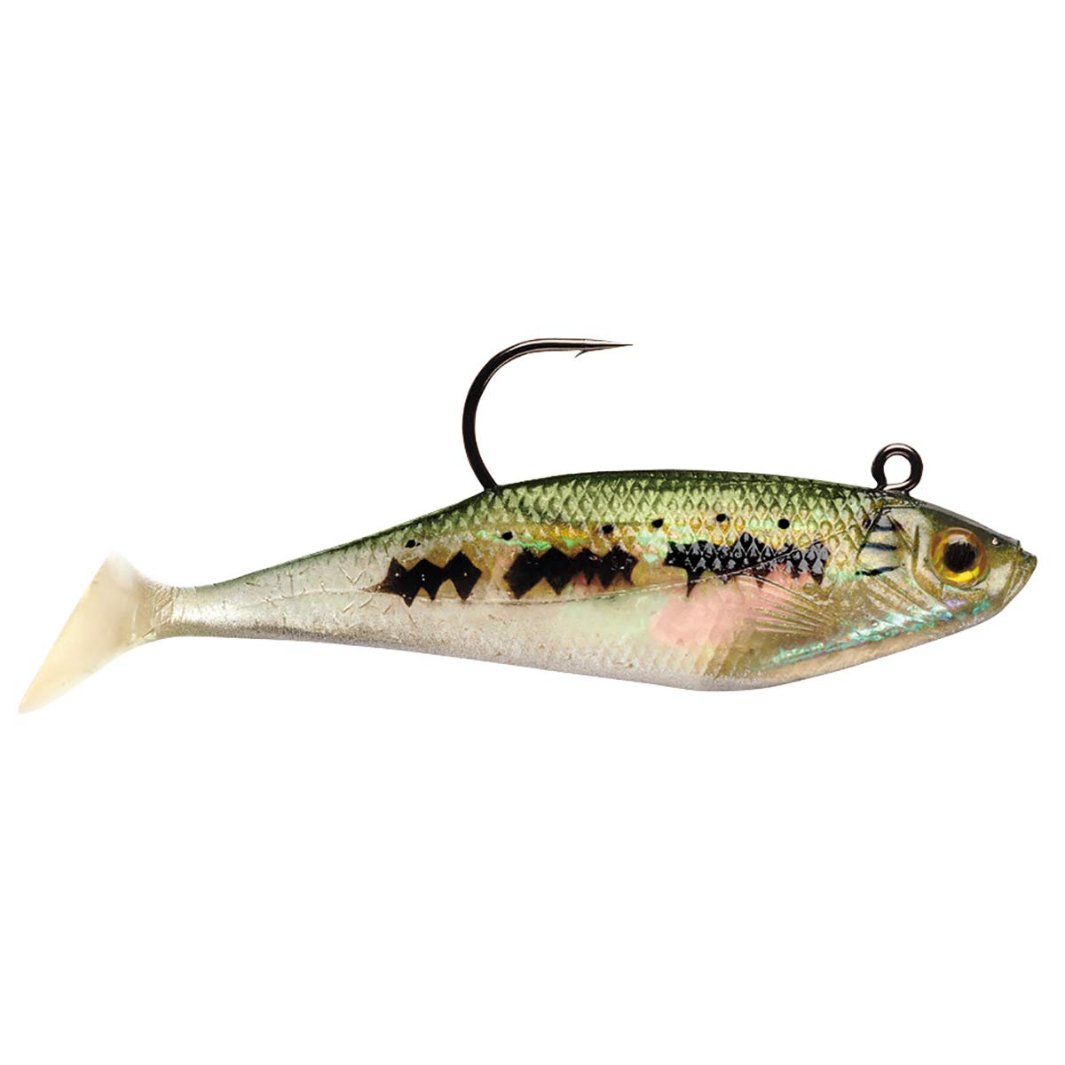 Storm 2" WildEye Swim Shad 1/8oz Black Crappie