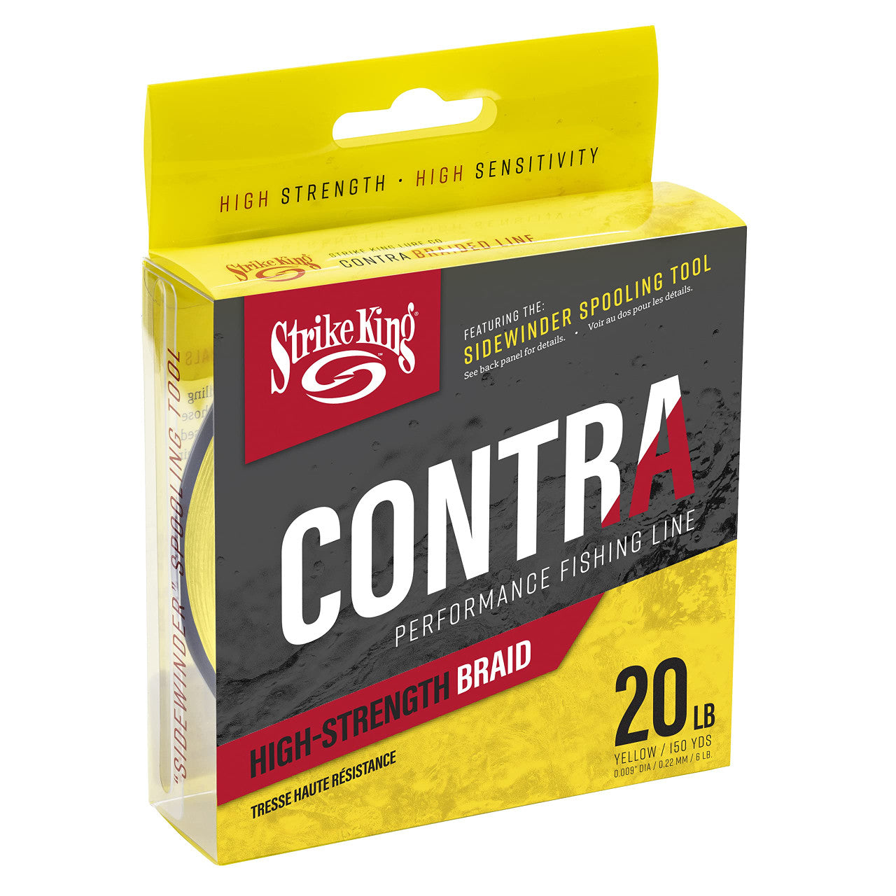 Strike King Contra 20lb Yellow