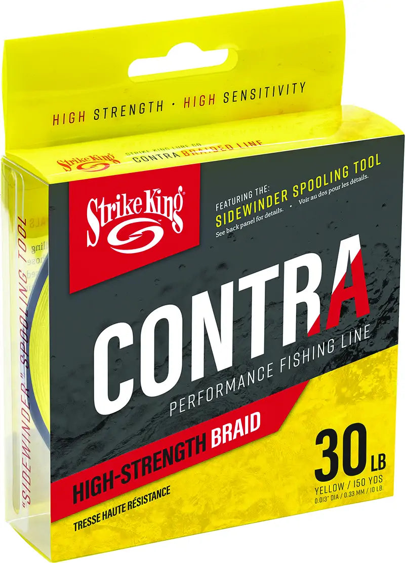 Strike King Conrta Braid 30lb Yellow