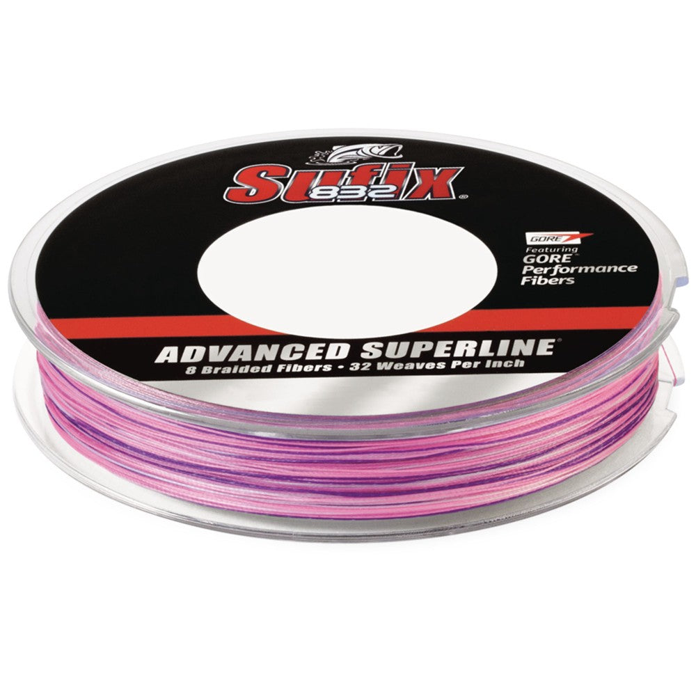 Sufix 832 Braided Line 10lb 150yds Sunrise